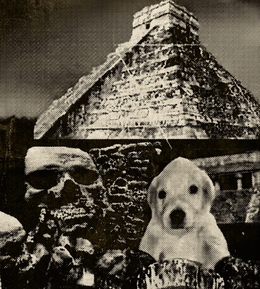 Bubba the Dog, photographed upon return from ancient Uruk